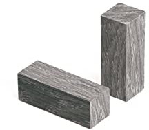CONF. 10 PZ SET PER POSA FACILITATA ANGOLO A 90° PER BATTISCOPA SQUADRATO MDF VARIE FINITURE (ROVERE GRIGIO)