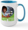Bob Ross Mugs Keramik-Kaffeetasse, Teetasse, 425 ml