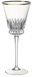 Villeroy & Boch - Grand Royal Gold Weißweinkelch Set mit Goldrand, Weingläser à 125 ml, Kristallglas, klar