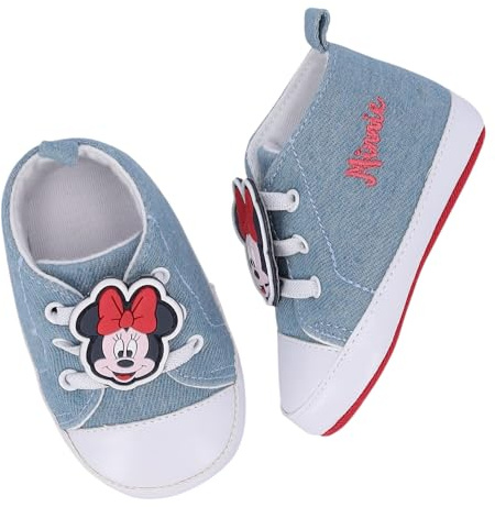 Ellepi Chaussures Premiers Pas Bébé Disney Minnie