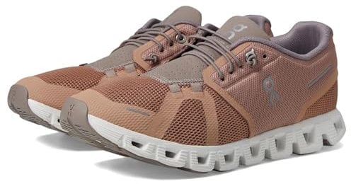 On Damen Cloud 5 Sneaker, Rosebrown Fog, 38.5 EU