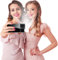 ZFMF Selfie Light for iPhone 15 Case with LED Built-in Light-Up Fill Light Rechargeable for TIK Tok/Stream/Makeup/Live/Video- Selfie (2 Models, 3 Level Brightness)