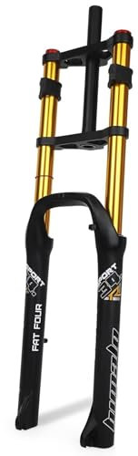 26X4.0 Fatbike-Federgabel, Mountainbike-Luftgabel, BMX, Vorderradgabel, Gerade, 1-1/8 Zoll, MTB-Scheibenbremse, Fahrrad, 170 Mm Federweg, Fahrrad Fat Fork Downhill B