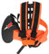 Strimmer Harness, Double Shoulder Harness Strap Universal Adjustable Strimmer Harness Padded Strap for Garden Brush Cutter Strimmer Trimmer (Orange)