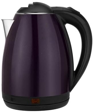 Electric Fast Boil Kettle, Fast Boil,304 Stainless Steel Rapid Boil Kettle, 2L, 1500W, Auto Shut - Off Protection,Purple