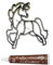 Tagliabiscotti Unicorno + penna alimentare al cioccolato