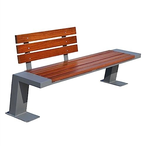 Dh2yjnbf3 Garten Außenbank mit Rückenlehne, geeignet als Sitzgelegenheit in Innenhöfen, auf Wegen und Terrassen Sitzbank(180x46x83cm)