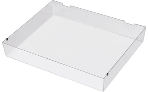 Custom Acryl Staubschutz C für Audio-Technica AT-LPW30 / LPW40 Plattenspieler | 3 mm transparenter Deckel für Plattenspieler