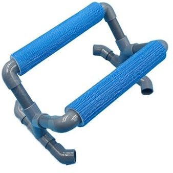 PVC-RC-Bootshalter, Anti-Rutsch-Foam-Displayregal, Stoßdämpfender Bootsständer, Unterstützungsrahmen(Blue,Small)