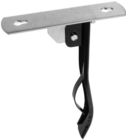 TOYANDONA Klappbarer Sattelständer aus Eisen Schwarz Robuster Sattelhalter für Reitstall und Pferdebox