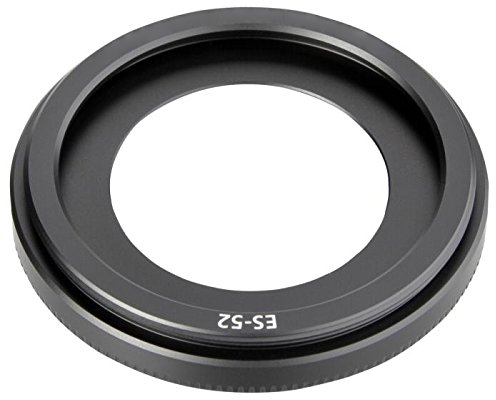 CELLONIC Gegenlichtblende kompatibel mit Canon EF 40mm f/2.8 STM EF-S 24mm f/2.8 STM - Bajonett ES-52 Objektiv Sonnenblende Kamera Streulichtblende Lens Hood