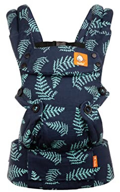 Tula Explore Babytrage für Neugeborene ab Geburt, Ergonomisch Baby-Tragetasche Bauchtrage Rückentrage, Everblue