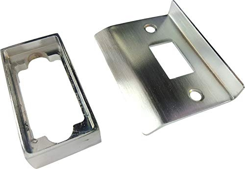 A&H™ Tubular Door Latch Rebate Kit Brushed Satin Chrome