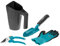 Kit herramientas y regadera Gardena