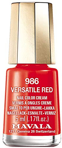 Mavala Dash & Splash 2019 Nail Polish Collection - Versatile Red (986) 15ml