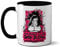 Training to Go Super Saiyan Mug- Anime Gym Fitness Funny Parody Ceramic Present Large Heavy Duty Style Handle Dino Coated Dishwasher and Microwave Safe (Black Handle)