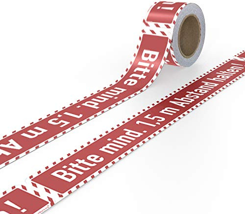 SafetyMarking 315572 Abstand halten Bodenmarkierung