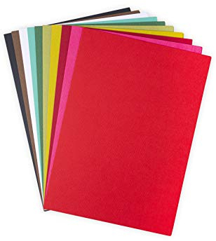 Surfacez Kartonbögen A4 60 Stück (10 festliche Farben)