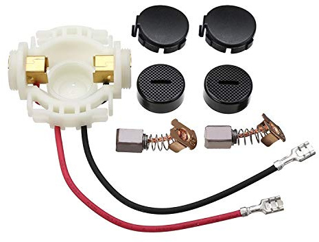 STEEIRO CB430 Balais de charbon avec porte-brosse Couvercles de capuchon pour outils électriques compatibles avec Makita BGA450 BGA452 BGA402 DGA452 GA400 GA400D