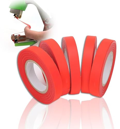 Blumenklebeband, Floristenband Selbstklebend, Gemüseband, 10-Rollen-PE-Klebeband, pflanzenbinder, pflanzenbindemaschine, Bindeband für Pflanzen, die Maschine Gartengeräte Zweige Stützbefestigungen