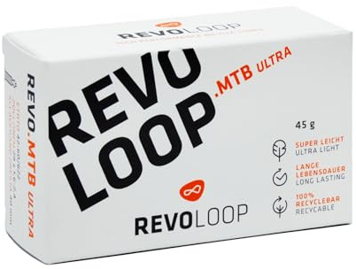 REVOLOOP TPU Fahrradschlauch - 27,5 x 1,6-2,4 - Ultraleicht 45g - Sclaverandventil 40mm - ETRTO 42-584 bis 60-584 - REVOLOOP.MTB Ultra 27,5