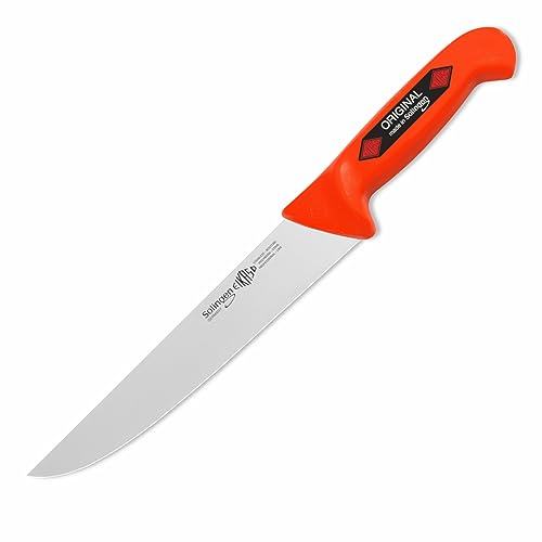 EIKASO Solingen Germany Stechmesser 18cm Klinge aus Molybdänstahl 1.4116 - Fleischermesser mit scharfer Klinge für vielseitiges Arbeiten - Profi Metzgermesser für Hobby und Profi Metzger