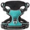 HEELE Dog Harness Dog Harness Small Dog No Pull Harness wiht Soft Handle Reflective Puppy Harness Adjustable, Turquoise, XS