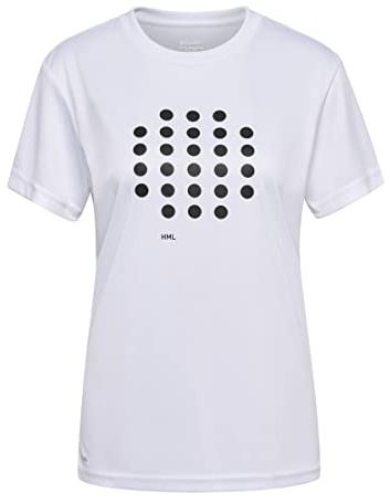 hummel hmlCOURT T-Shirt Damen F9001 Weiss, L Damen