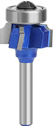 1 pz 6mm 1/4 Gambo 4 Flauti Router Bit Set Lavorazione Del Legno Fresa R1 R2 R3 Taglio Coltello Bordo