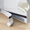 AUTUCAU 2 Pack Under Door Draft Stopper 37 inches Adjustable Insulator Door Seal Sound Proof Draft Blocker for Noise Light Smell