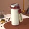 WATERSY Coffee Cup Travel Mug Insulated with Leakproof Lid and Flip Straw, Reusable Travel Coffee Mug 530ml, Stainless Steel Thermal Mug for Hot Cold Drinks (Red)