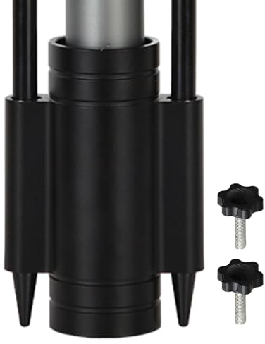 Camping-Peg-Halter, Baldachin-Rutenhalter | Strandschirm,Winddichter Markisenstangenhalter, Stabiler Camping-Zeltstangenhalter, tragbarer Zelt-Festrohrstangenständer zum