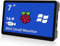 HMTECH Raspberry Pi Monitor 7 pollici HDMI Monitor 800x480 Display LCD con custodia Second/Extend Screen per Raspberry Pi 400/4/3/2/Zero/B/B+ Jetson Nano Win11/10/8/7, Dual Speakers, Non-Touch