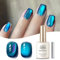 BORN PRETTY Magnetic Gel Nail Polish, Sea Blue Crystal Effect Cat Magnetic Eye Iridescent Gel Nail Polish for Nail Art Manicure Salon DIY at Home 15ML