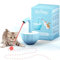 Laserpaws© Interaktives Katzenspielzeug - Katzenspielzeug Elektrisch mit Laserpointer Katze | Katzenspielzeug Selbstbeschäftigung | Katzen Spielzeug und Katzenlaufrad | Cat Toys (blau)