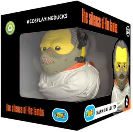 TUBBZ Boxed Edition: Horror - Hannibal Lecter Cosplaying Rubber Duck Vinyl Figure