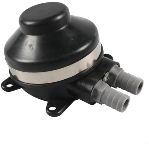GANCEI Foot Operated For RV Bathroom Water Pump ,Compact Manual Fresh Water Foot Operated Pump - Black