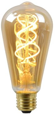 LUCIDE ST64 - Glühfadenlampe - Ø 6,4 cm - LED Dim. - E27-1x4,9W 2200K - Amber