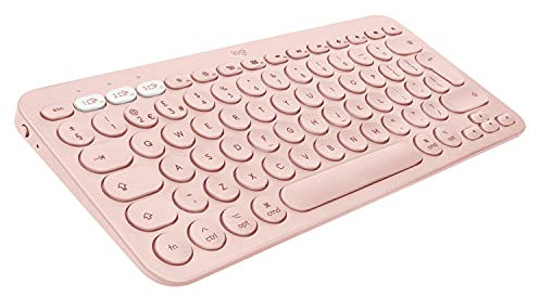 Logitech - Dispositivos DE Entrada K380 F. Mac MULTIDISPOSITIVO BTKEYB - Rose - FRA - Central