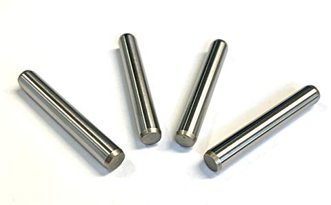 40 Stück Ø 5 mm Edelstahl Bodenträger Made in Germany Regalbodenträger, Regalbodenhalter, Fach- Bodenträger, Regal Stifte, Bolzen, Pins, Dübel für Einlegeböden Ø 5x24 mm
