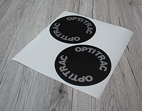DEUTZ OPTITRAC 2x Aufkleber Traktor Baureihe 05 06 07 DX Logo schwarz/silber