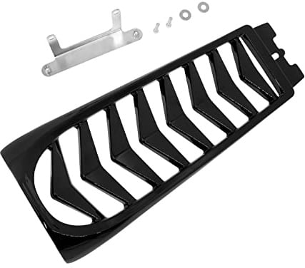 HDBUBALUS Black Lower Front Chin Spoiler Air Dam Fairing Cover for Harley Softail Street Bob Breakout Fat Bob 2018-2021