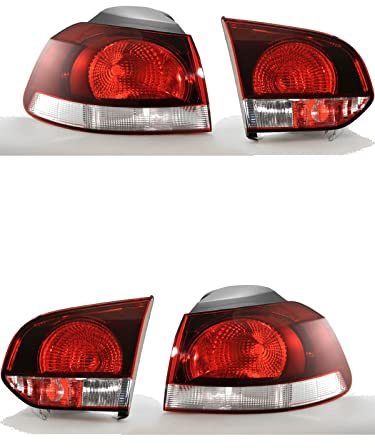 Johns, Heck Leuchten Rückleuchte passend für VW Golf VI 5K1 AJ5 517 Kompl. Set 08-13 LR