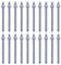 20x Remstaler ANKERSTANGE | M8 M10 M12 M16 M20 | Stahl verzinkt/Edelstahl A4 | -HÖCHSTE QUALITÄT- bester Preis (Verzinkter Stahl, M12x220)