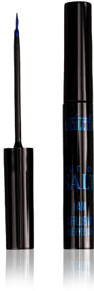 OUT OF SALT Piccadilly Circus Mascara in Blau - Für vollere und längere Wimpern mit einem glamourösen Augenaufschlag, verdichtender Effekt, tierversuchsfrei