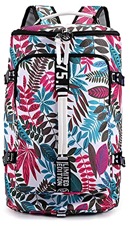 FANDARE Reisetaschen Sporttasche Laptop Tasche Damen Umhängetasche Herren Handgepäck Schultertasche Übernachtung Sporttasche Weekender Kliniktasche Schwimmtasche Trainingstasche Schultertasche