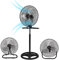 Wintem Ventilador de acero 3 en 1 adaptable – Ideal para ser utilizado como ventilador de pie, de mesa o de pared – Tres velocidades diferentes para un confort óptimo a cualquier necesidad
