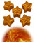 WonderWax Weihnachts Duftstern 5er Set Waffeltüte Wachsmelt Duftwachs Raumduft für Duftlampen Soja Wachs Melts Duftmelt Aroma Wellnes Kerzen Wärmer