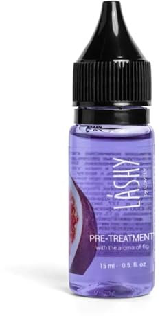 LOVELY Pre-treatment Wimpernverlängerung - 15ml mit exotischem Duft | hautschonende Reinigung & Vorbehandlung von Naturwimpern | besserer Halt künstliche Wimpern | Lash Extensions | Duft: Fig