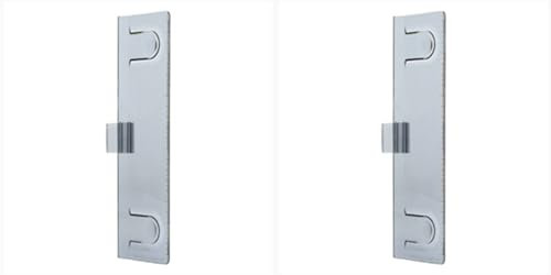 2 Monitor Document Paper Holder - Adjustable Monitor Memo Holder, Desktop Clips for Sticky Note and Memo | Computer Monitor Supplies Smooth Clip Board for Documents, 4 Paper, Business Cards, Not